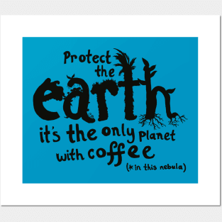 protect the earth Posters and Art